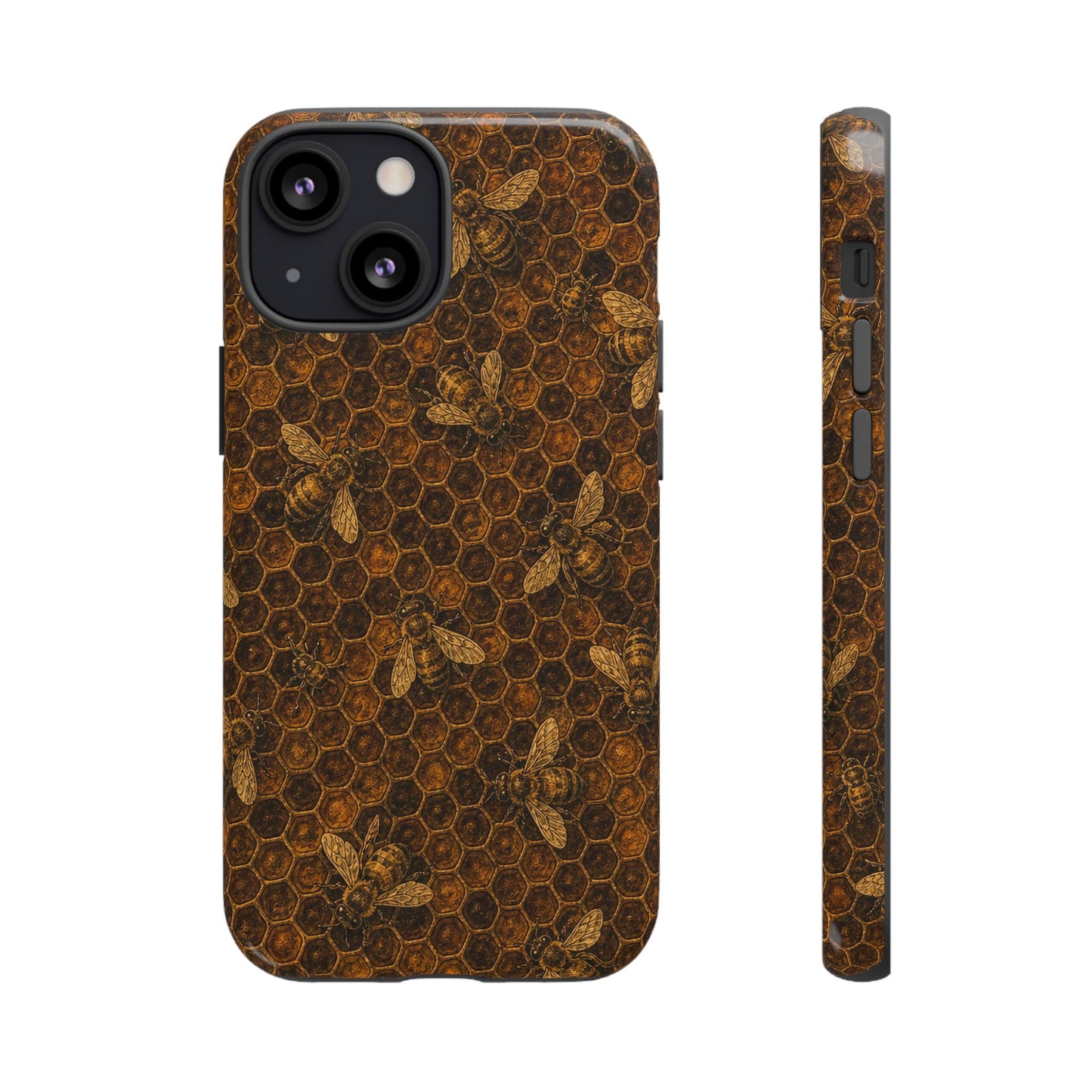 Golden Honeycomb Tough Case