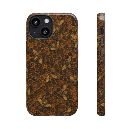 Golden Honeycomb Tough Case