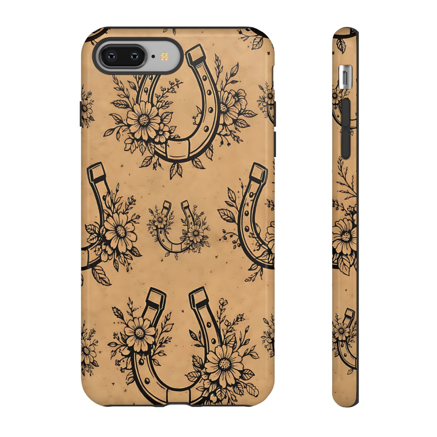 Floral Horseshoes Tough Case