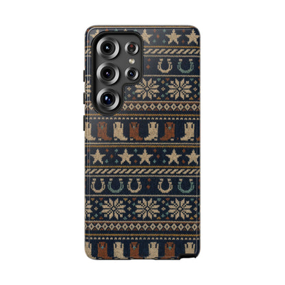 Fair Isle Boots Tough Case