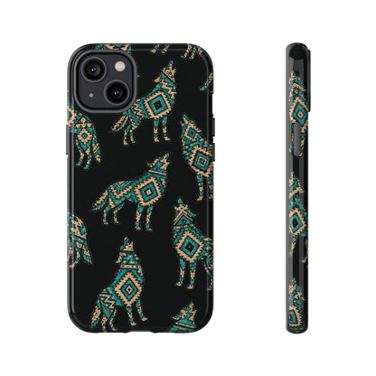 Turquoise Wolf Tough Case