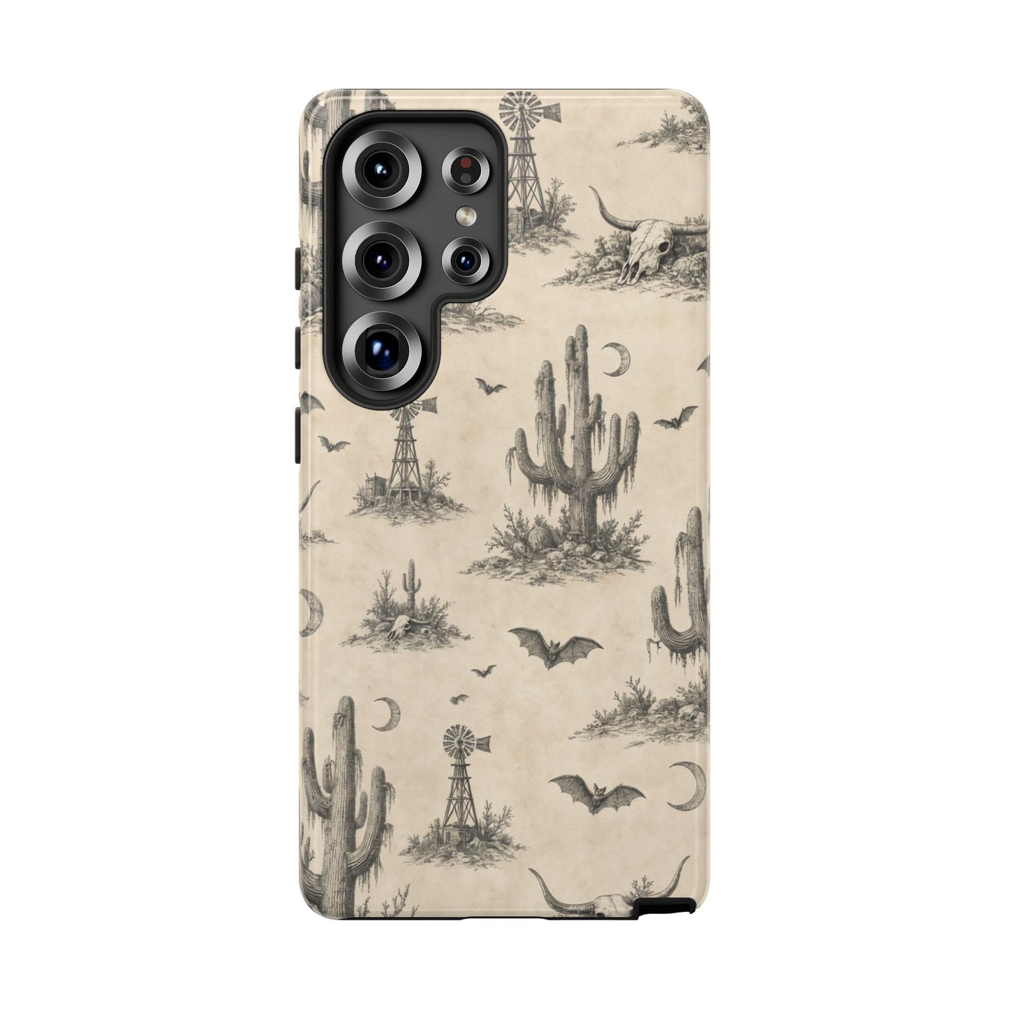 Spooky Desert Toile Tough Case