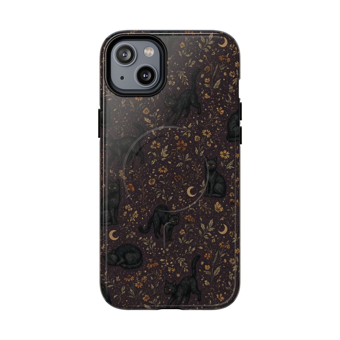 Prairie Black Cats Magnetic Case