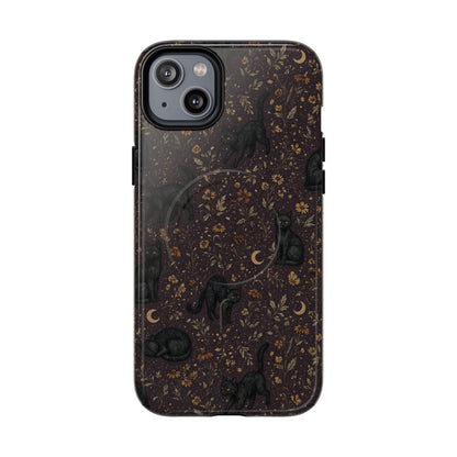Prairie Black Cats Magnetic Case