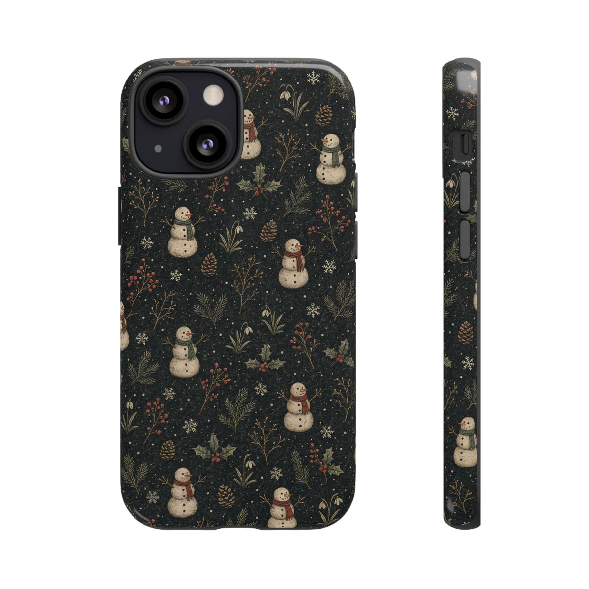 Midnight Snowmen Tough Case