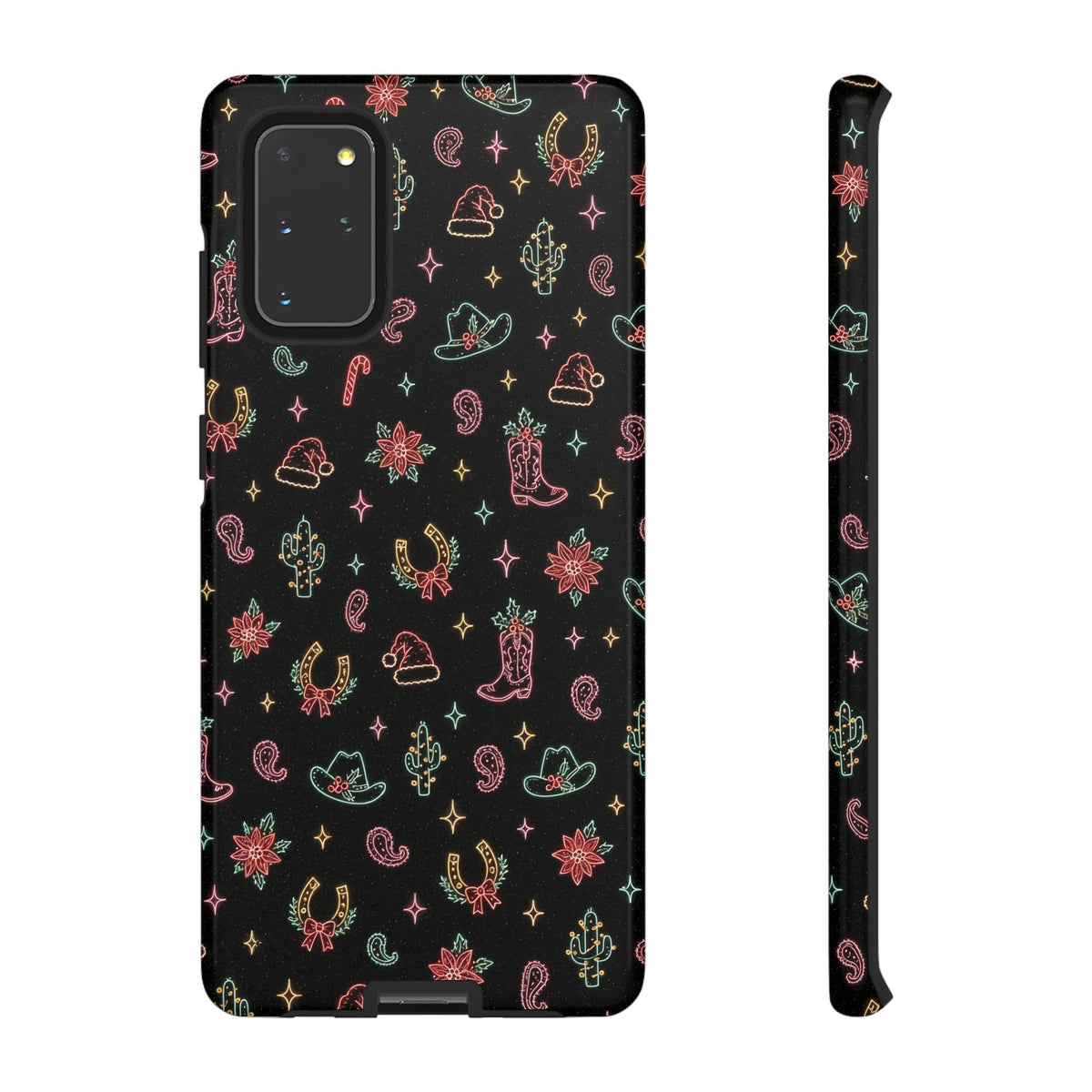 Neon Holiday Doodles Tough Case