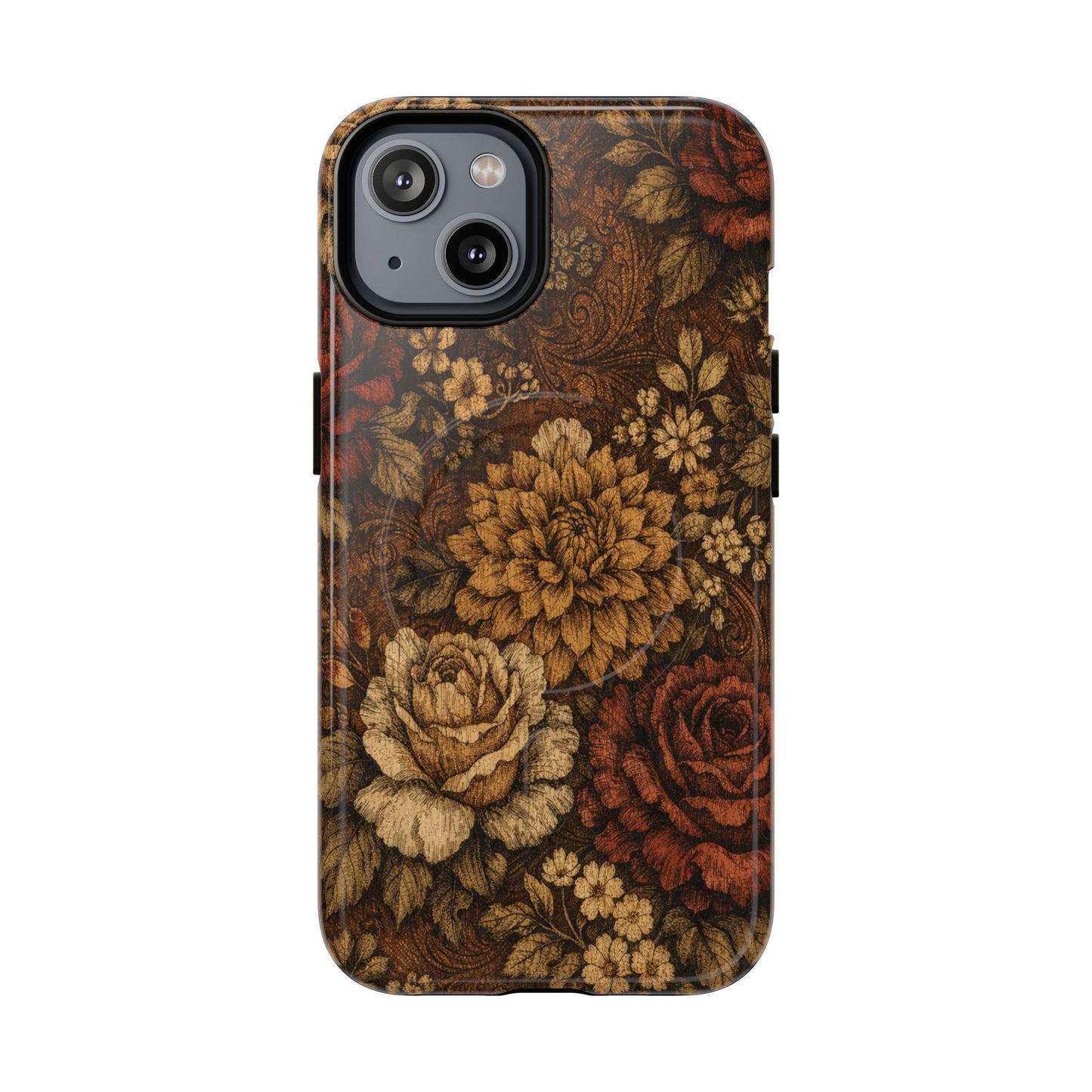 Tooled Blooms Magnetic Case