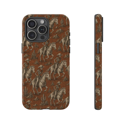 Skeleton Cowboy Ride Tough Case