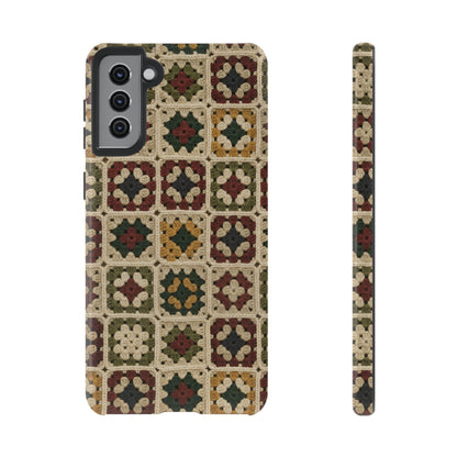 Christmas Granny Square Tough Case