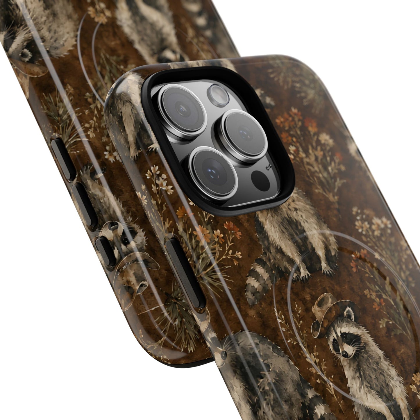 Prairie Raccoon Magnetic Case