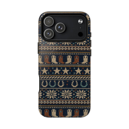 Fair Isle Boots Magnetic Case