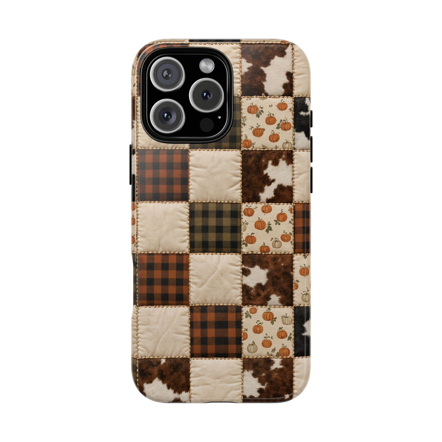 Cowhide Pumpkin Tough Case