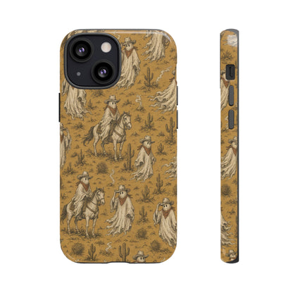Ghost Cowboy Toile Tough Case