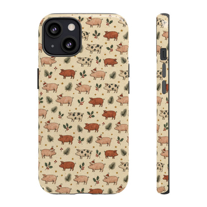 Santa Pigs Tough Case