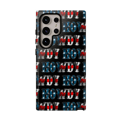 Patriotic Howdy Tough Case