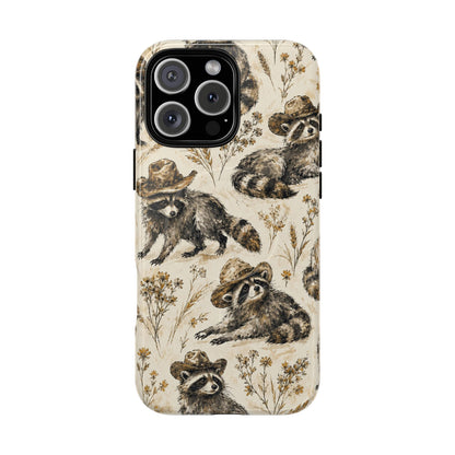 Vintage Raccoon Magnetic Case