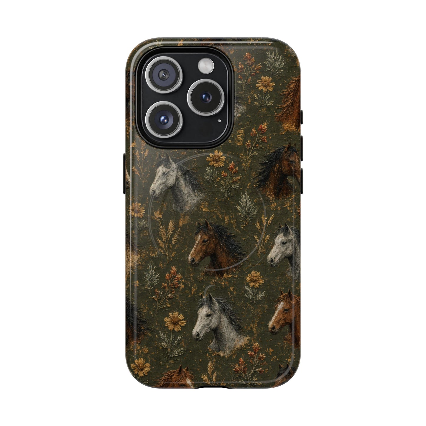 Autumn Horses Magnetic Case
