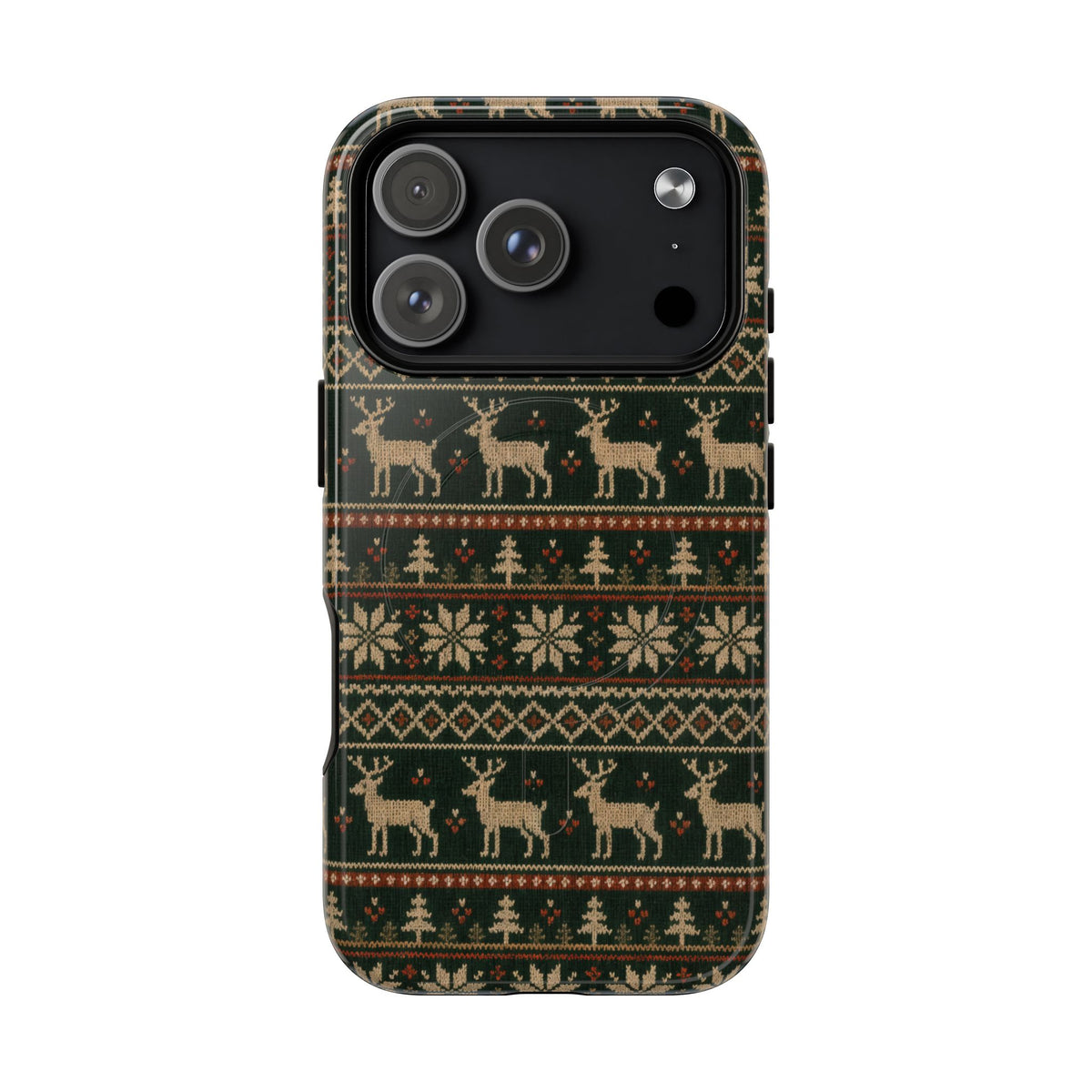 Fair Isle Deer Magnetic Case
