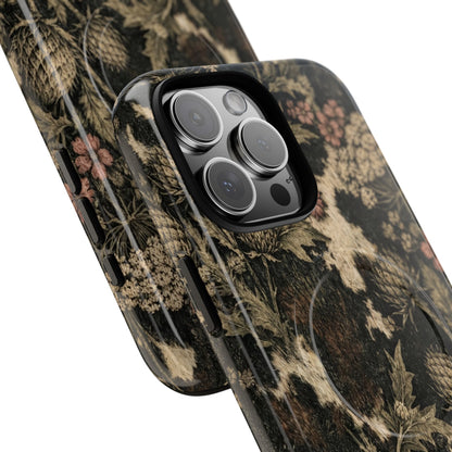 Cowhide Thistle Magnetic Case