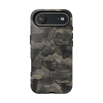 Camo Longhorns Tough Case