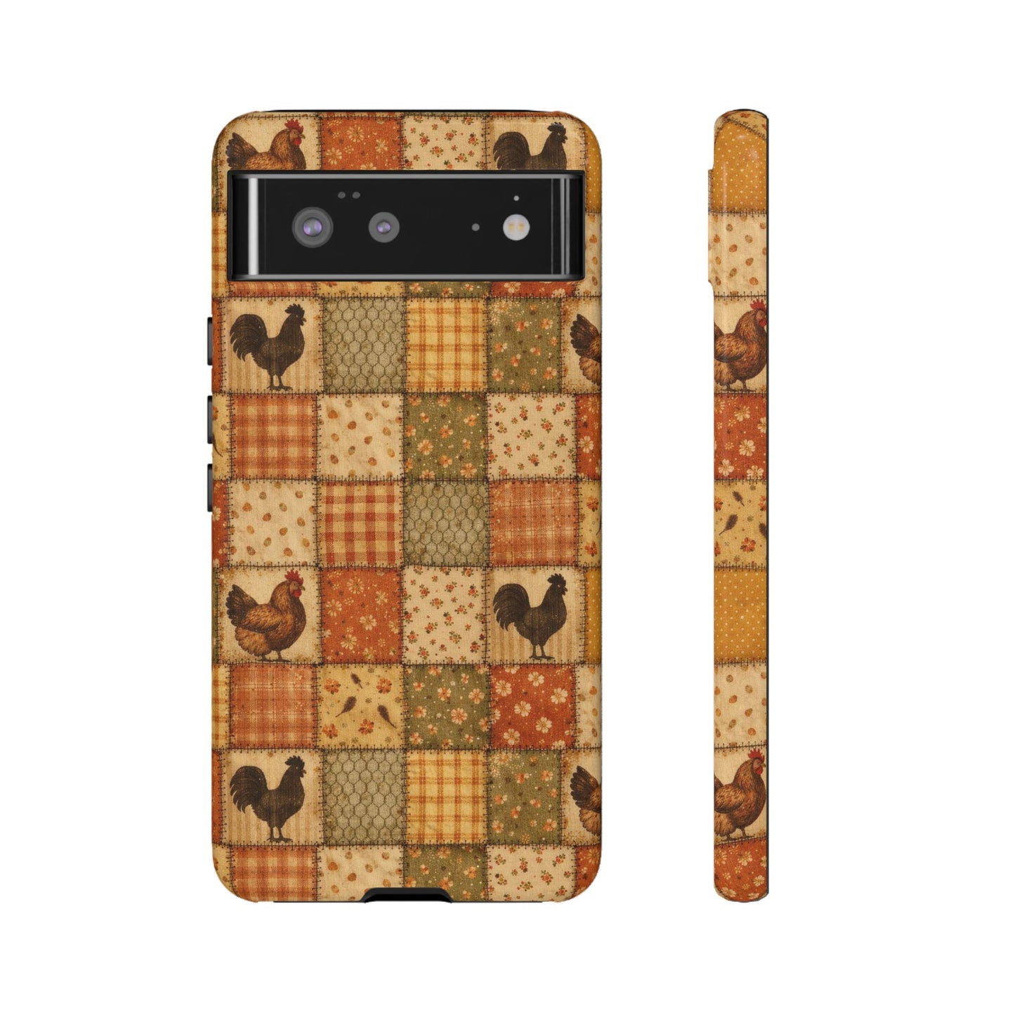 Chickens Patchwork Tough Case