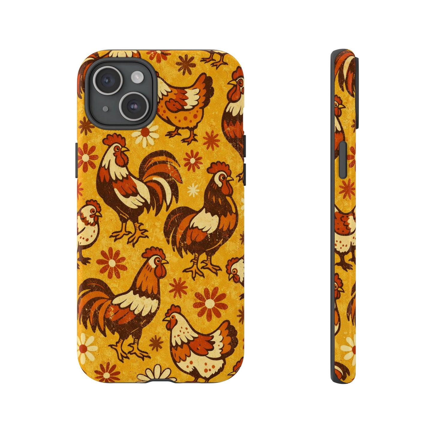 Retro Chickens Tough Case