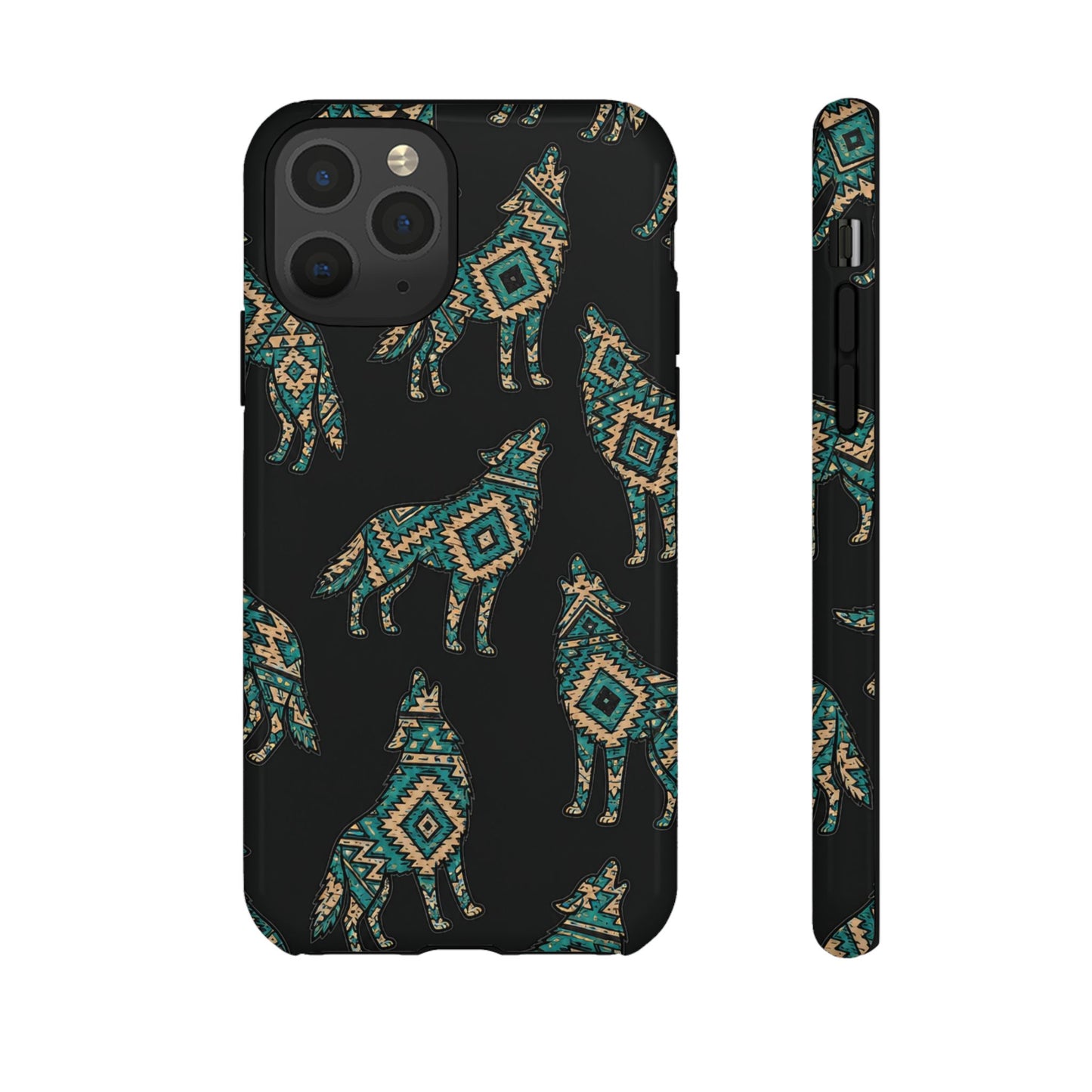 Turquoise Wolf Tough Case