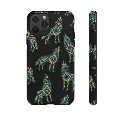 Turquoise Wolf Tough Case