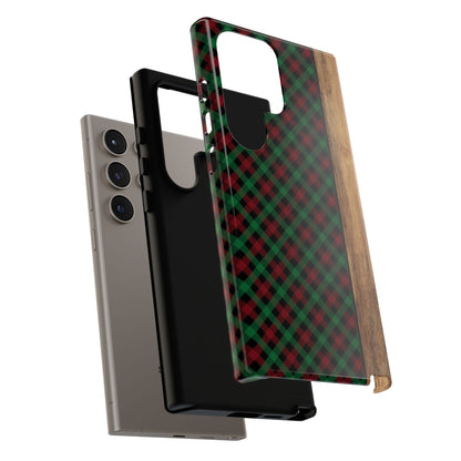 Red Green Plaid Phone Case
