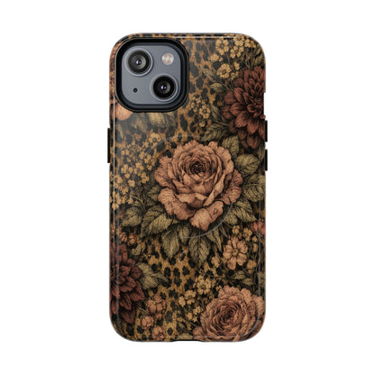 Leopard Bloom Magnetic Case