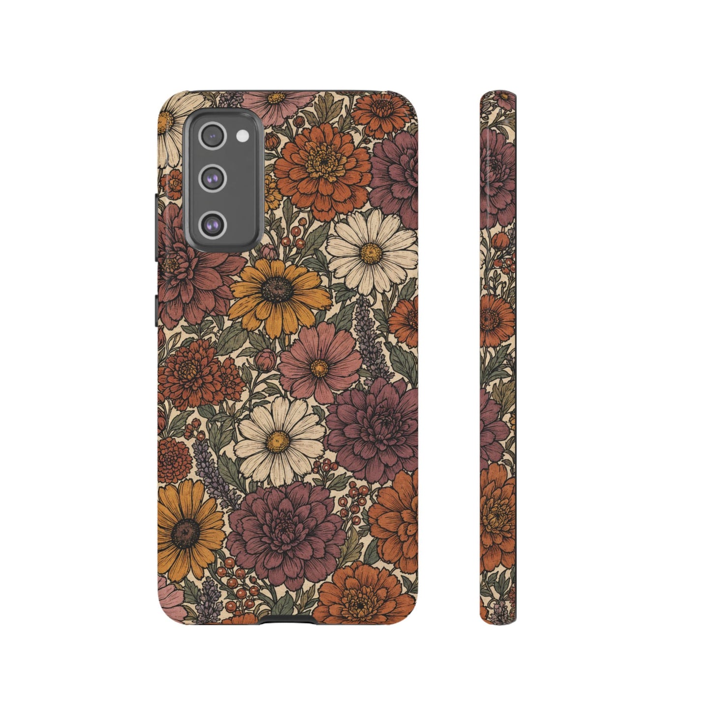 Inked Bouquet Tough Case