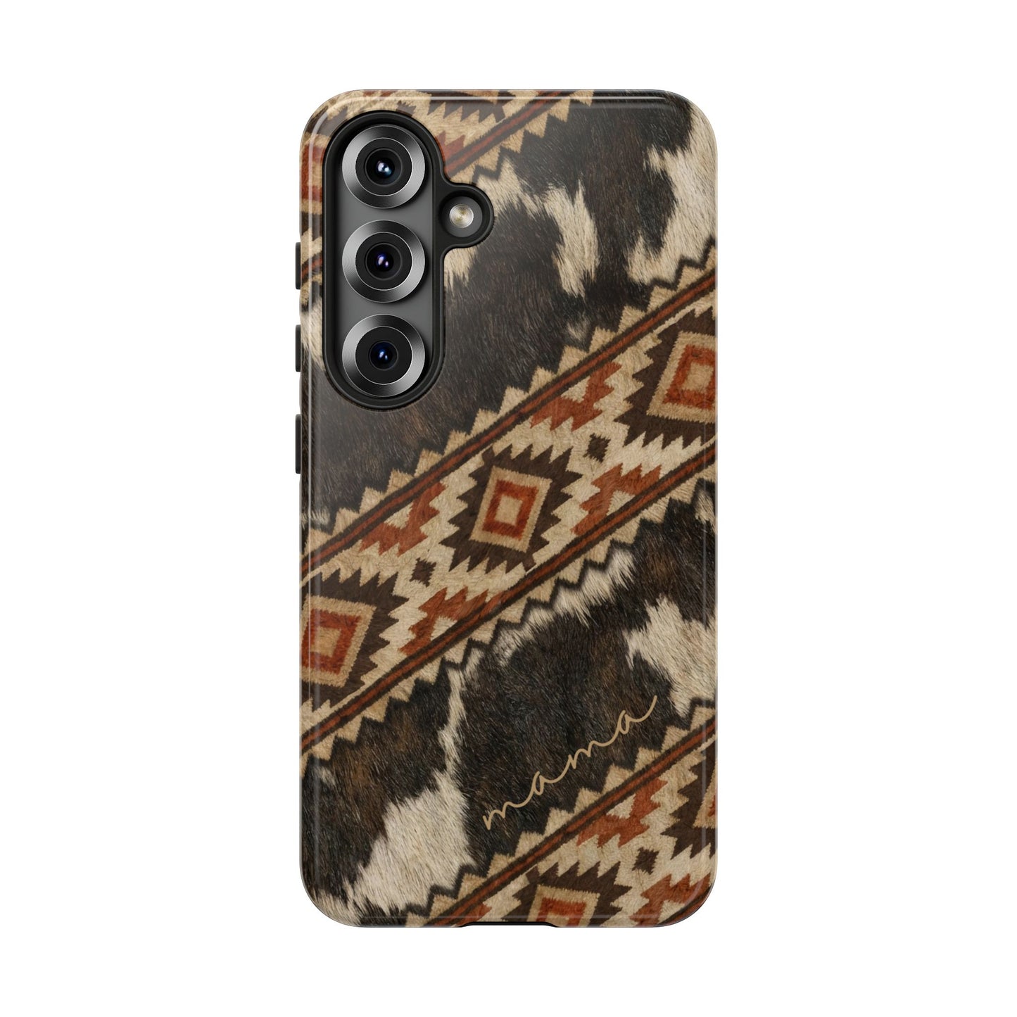Cowhide Aztec Mama Tough Case