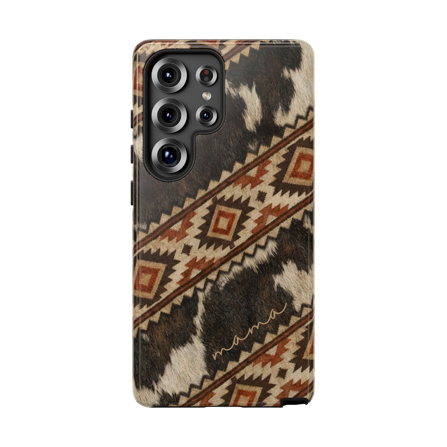 Cowhide Aztec Mama Tough Case