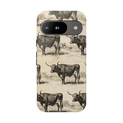 Vintage Longhorns Tough Case
