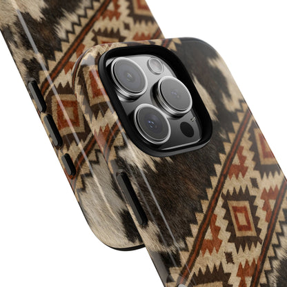 Cowhide Aztec Mama Tough Case
