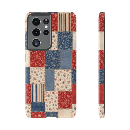 Patriotic Patchwork Tough Case