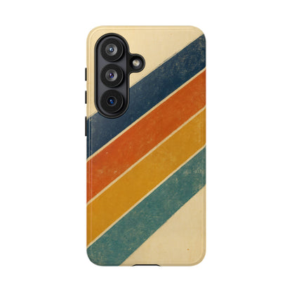 Retro Sunset Stripes Tough Case