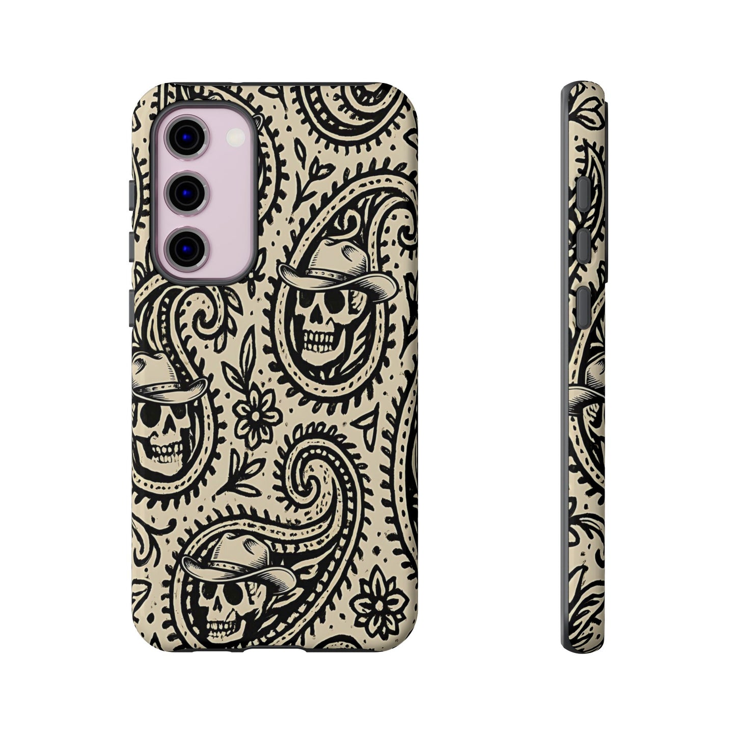 Cowboy Skull Paisley Tough Case