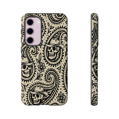 Cowboy Skull Paisley Tough Case