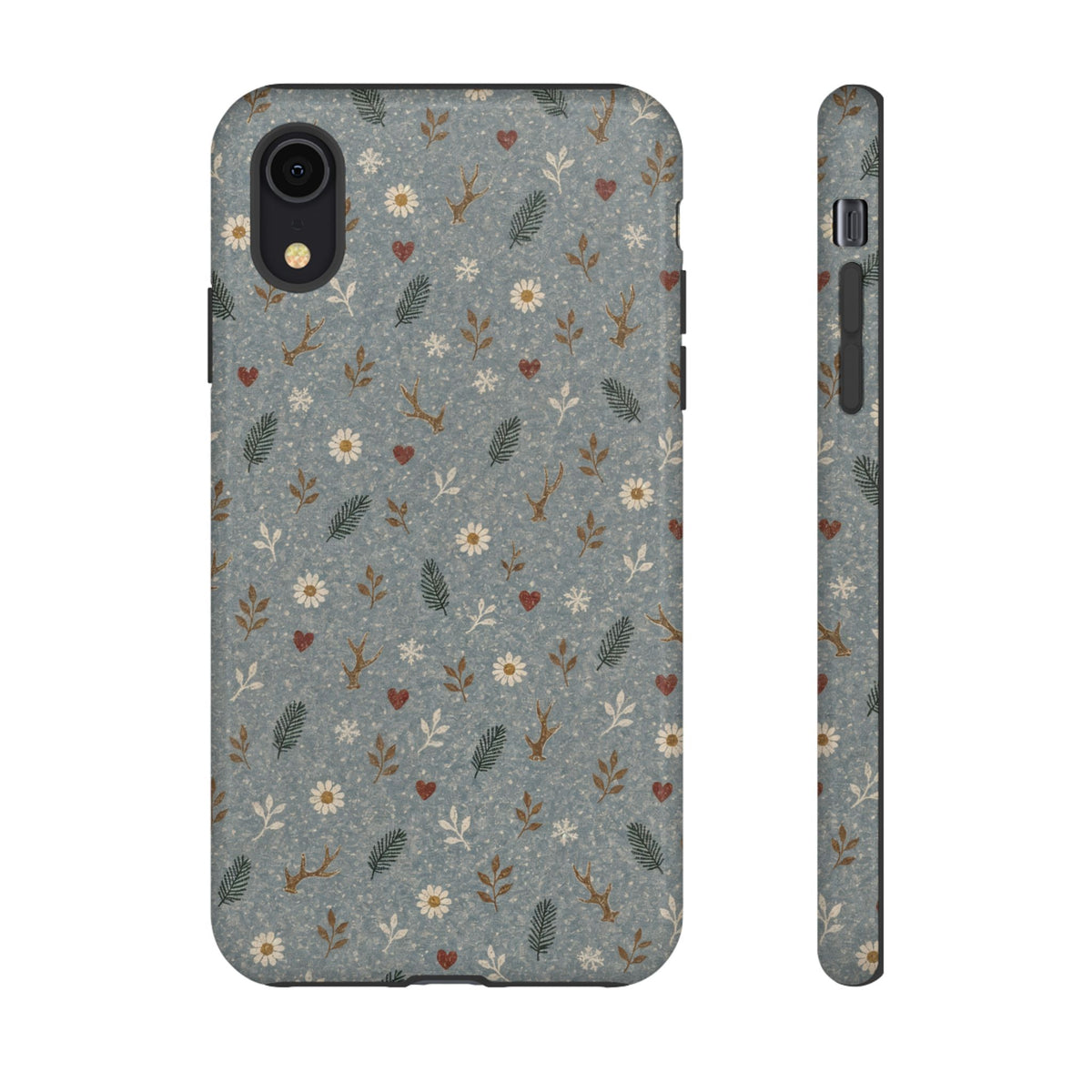 Antler Daisies Snow Tough Case