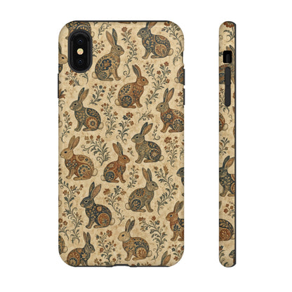 Folk Rabbits Tough Case