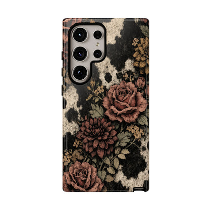 Cowhide Bloom Tough Case