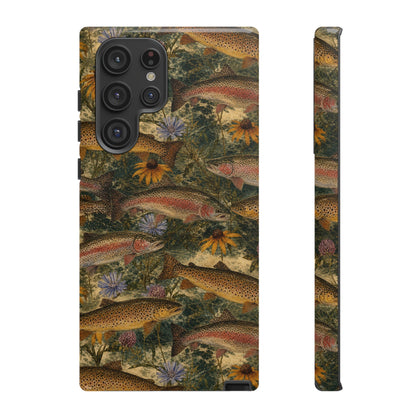 Floral Trout Tough Case