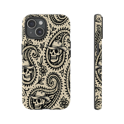 Cowboy Skull Paisley Tough Case