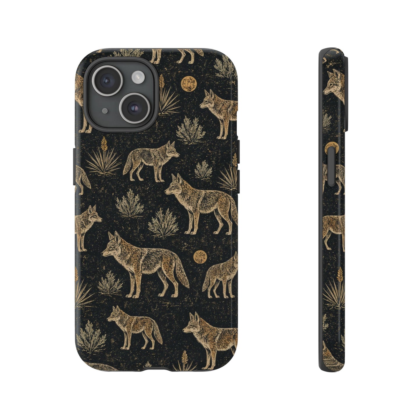 Moonlit Coyote Tough Case