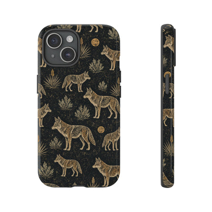 Moonlit Coyote Tough Case