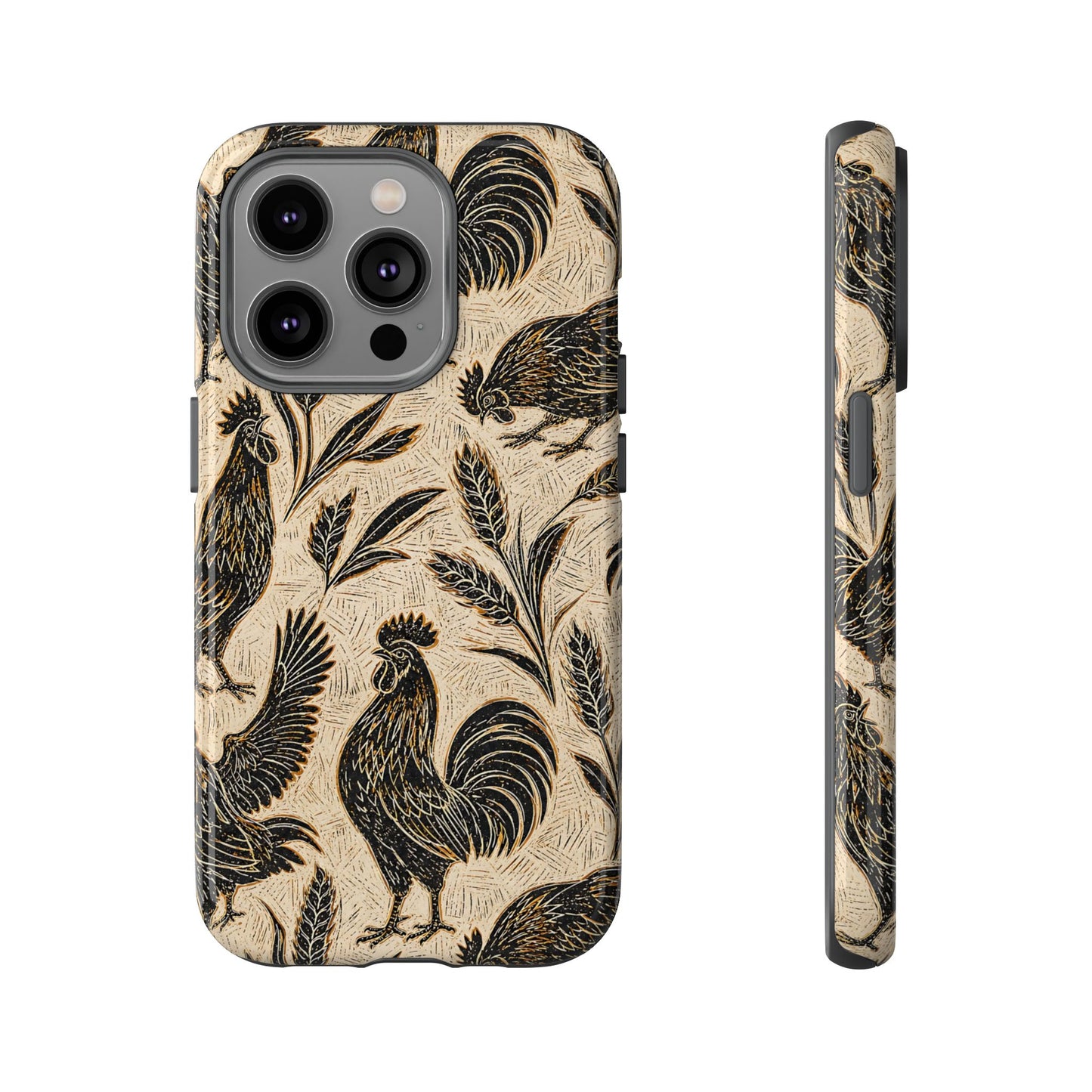 Carved Rooster Tough Case
