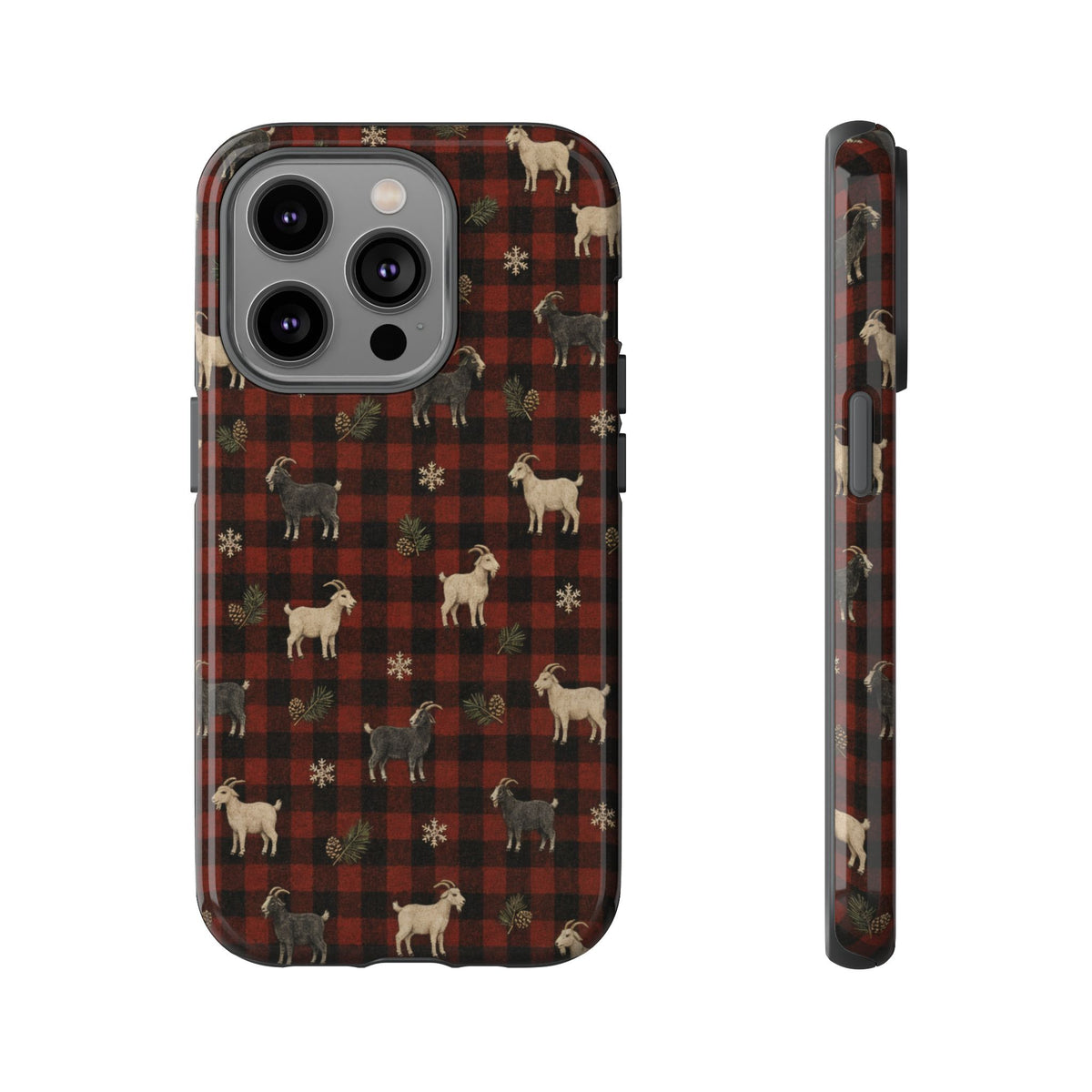 Buffalo Check Goats Tough Case