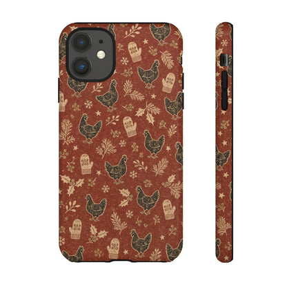 Christmas Hens Tough Case