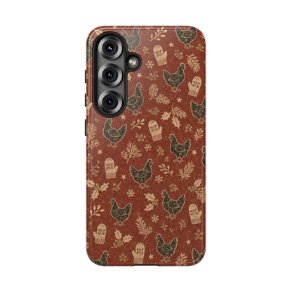 Christmas Hens Tough Case